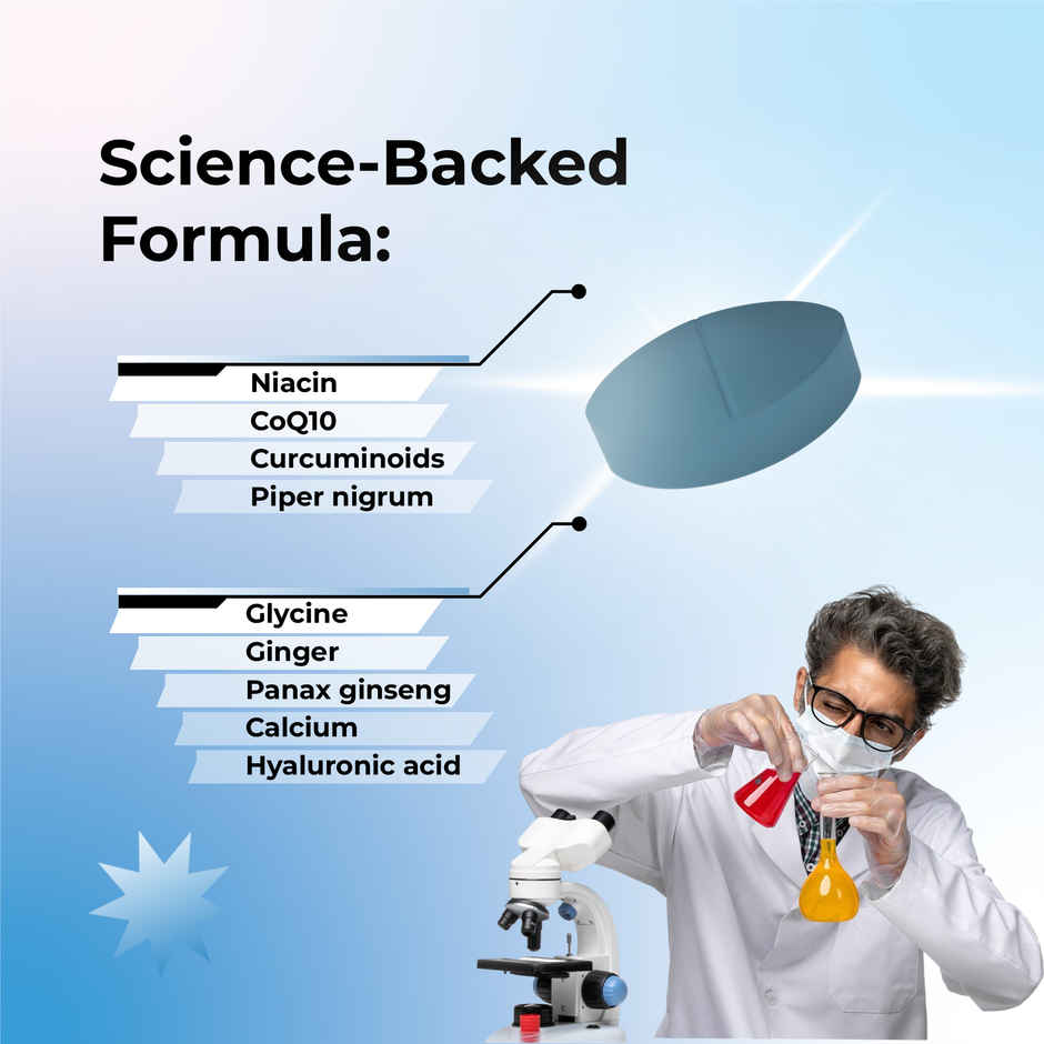 OYB Time-Machine - Anti-Ageing Formula With Coq10, Curcumin & Resveratrol