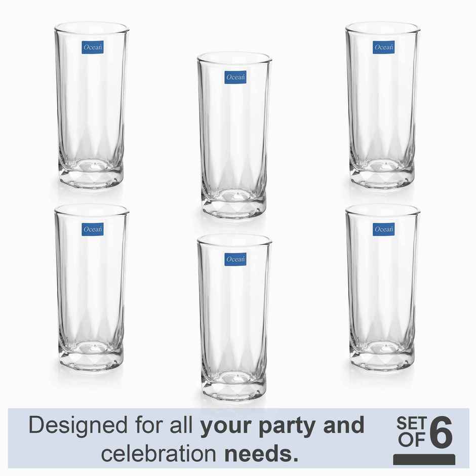 Ocean Connexion Water Glass (350Ml, 6Pcs)