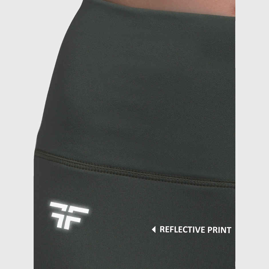 Fflirtygo Women's Capri 4 Way Stretch Slim Fit Leggings Fsc Msage | L