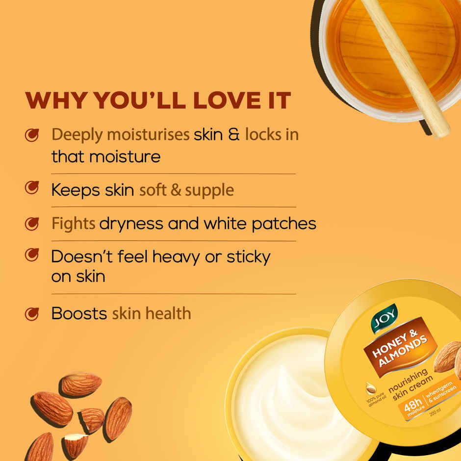 Joy Honey & Almonds Nourishing Moisturizing Cream