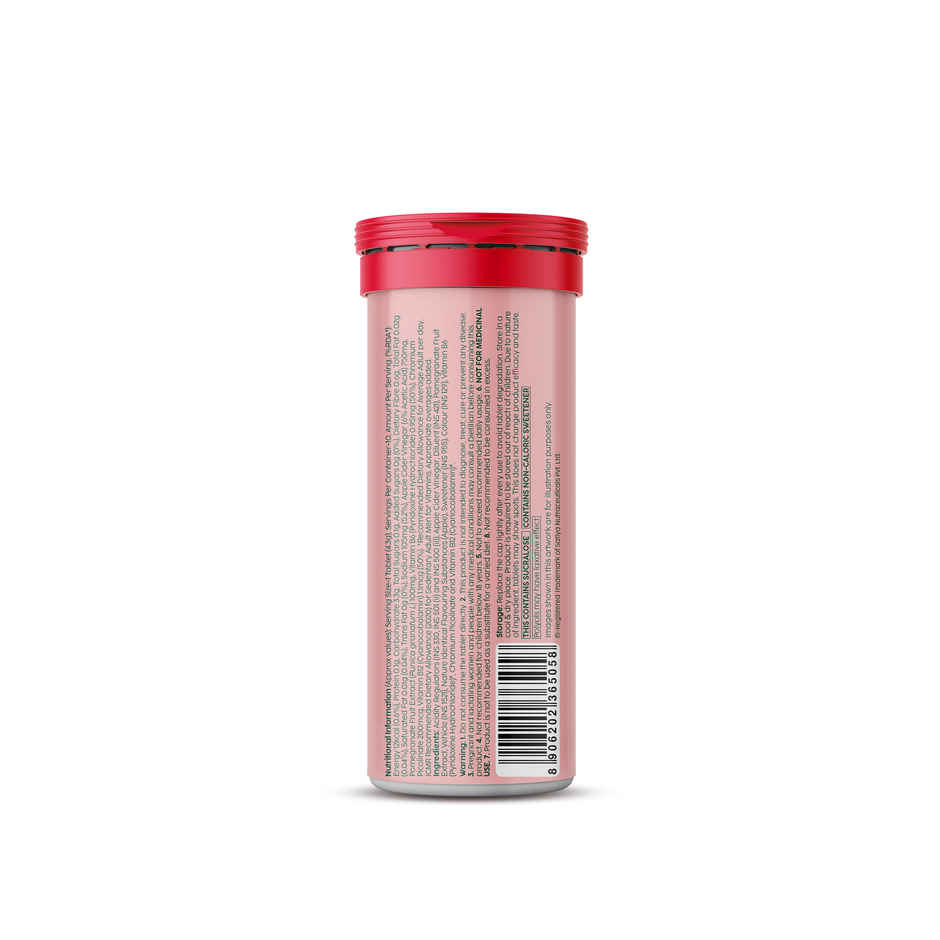 Plix The Plant Fix Apple Cider Vinegar Effervescent Tablets | Apple Burst