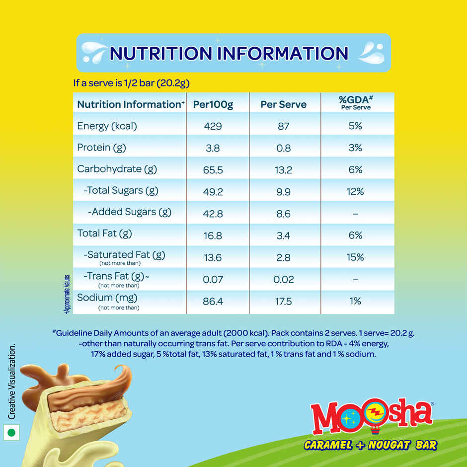 Nestle Milkybar Moosha Made With Milk Yummy & Creamy Treat
