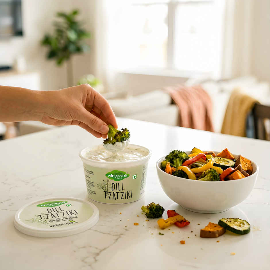 Wingreens Farms Dill Tzatziki Dip & Spread - Yoghurt Based