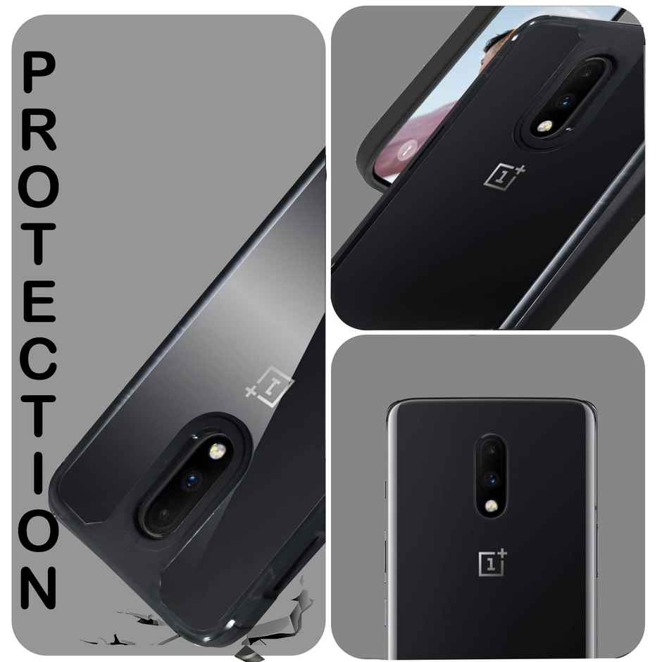 Artistque Case for Oneplus 6t | Oneplus 7 TPU Back Cover - Transparent Shockproof