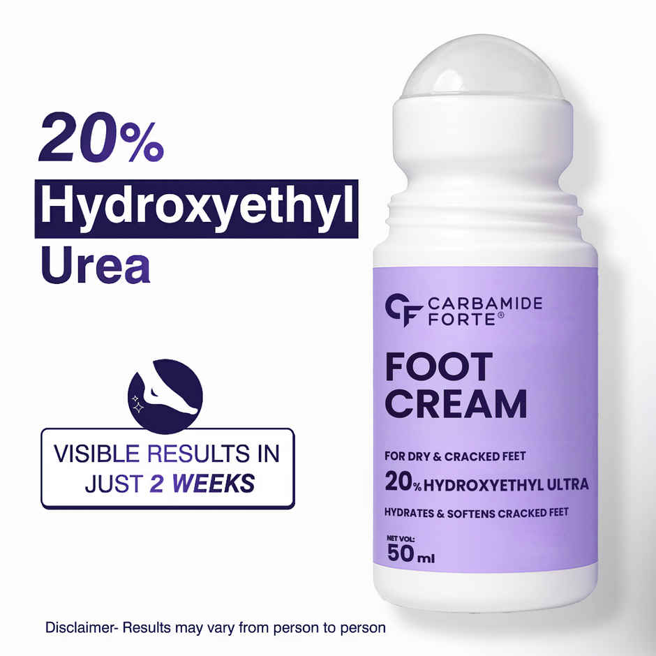 Carbamide Forte 20% Urea Foot Cream Roll-On | Feet Roll On | Foot Rollon | Urea Foot Cream