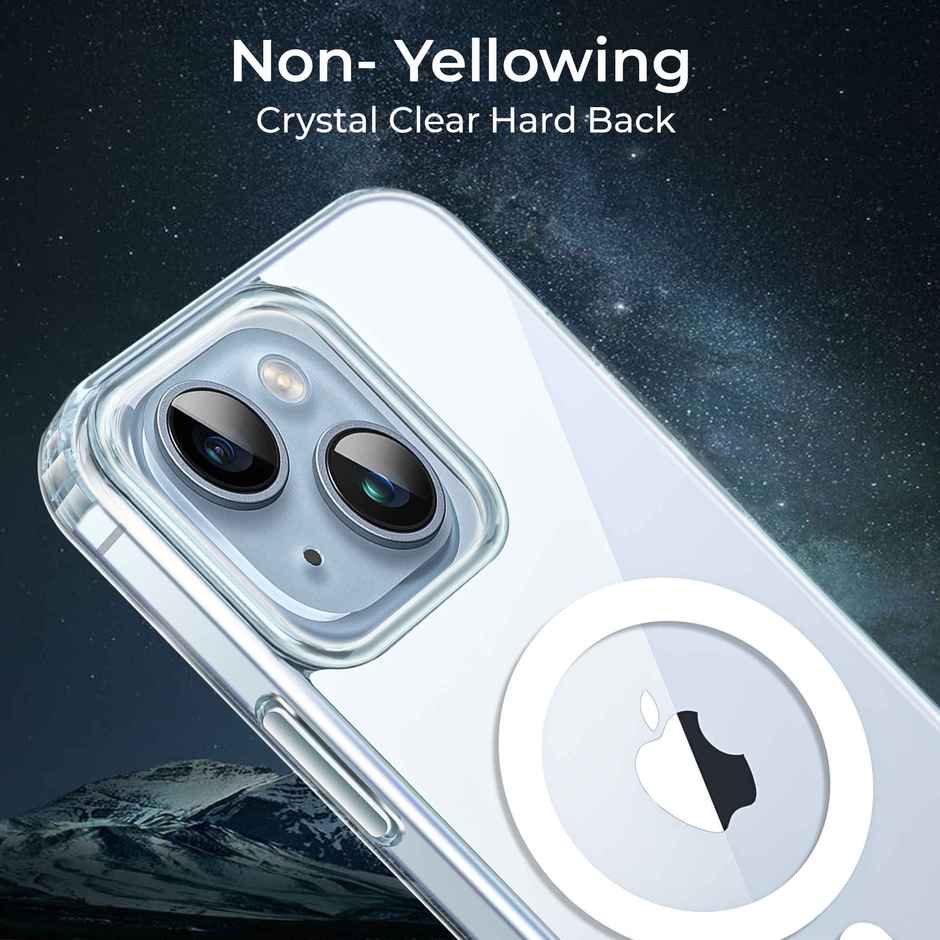 Artistque Case for Iphone 15 Plus Back Cover - Transparent Clear Magsafe