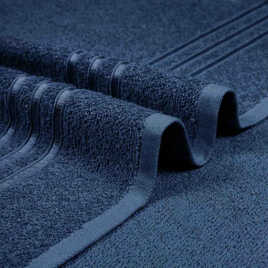 Mytrident Cotton Bath Towel | 400 GSM | Towels for Bath - New Navy