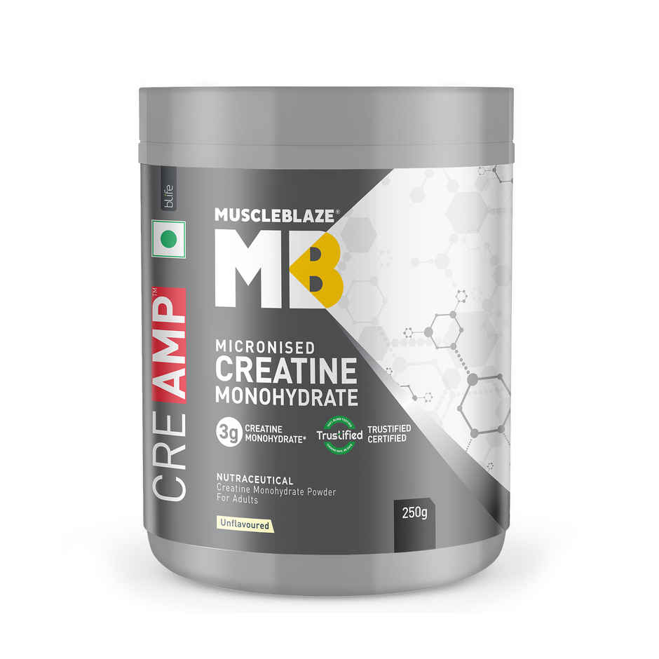 Muscleblaze Creatine Monohydrate Creamp With Creabsorb (Unflavoured, 80 Servings) Combo