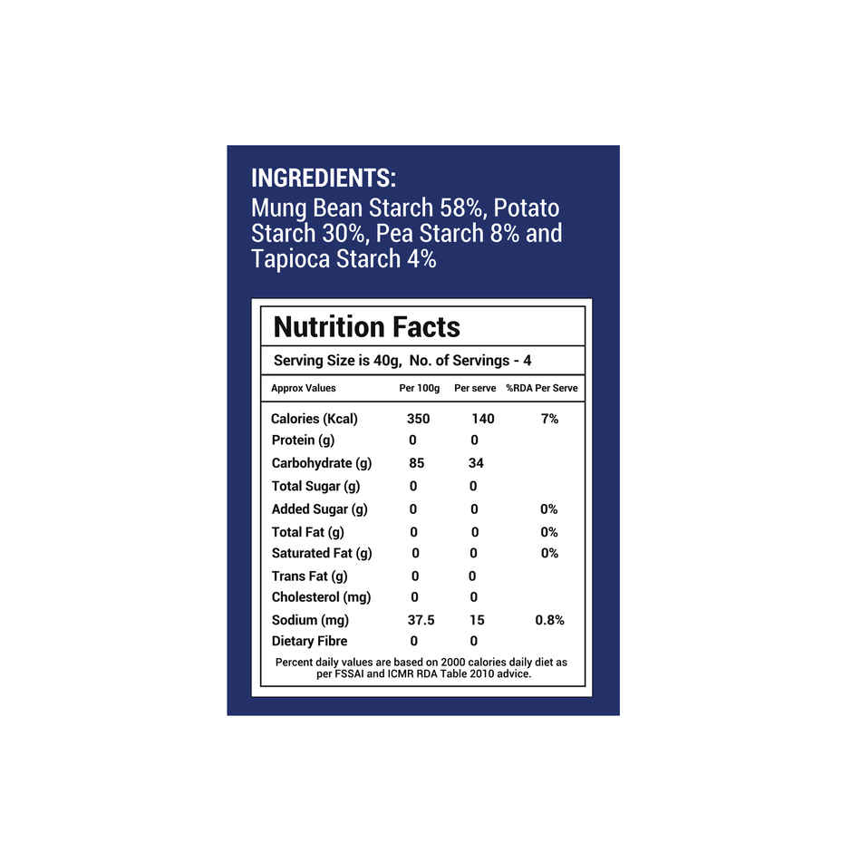 Moi Soi Glass Noodles Made with Mung Beans