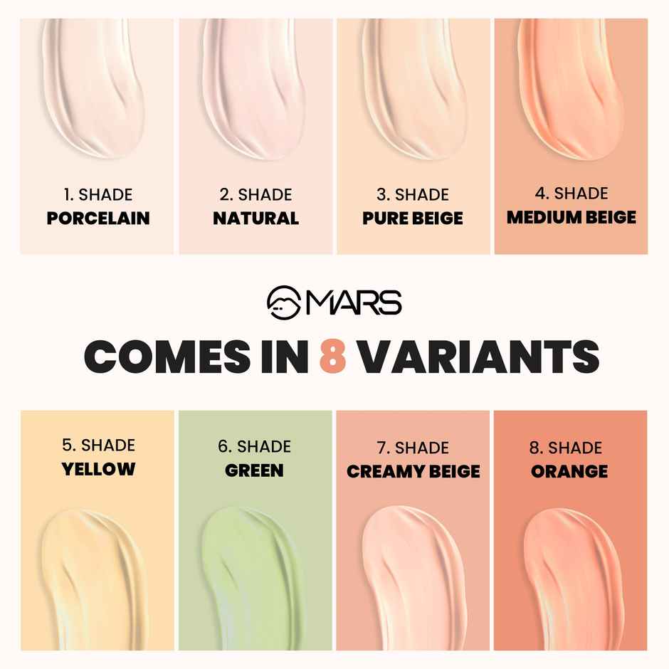 MARS Cosmetics Seal The Deal High Coverage Concealer (Orange)