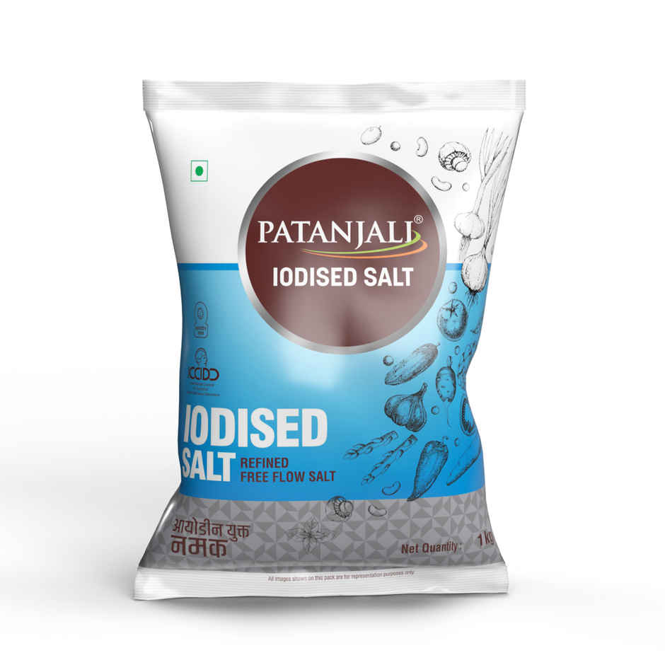 Patanjali Iodized Namak Salt for Everyday Use