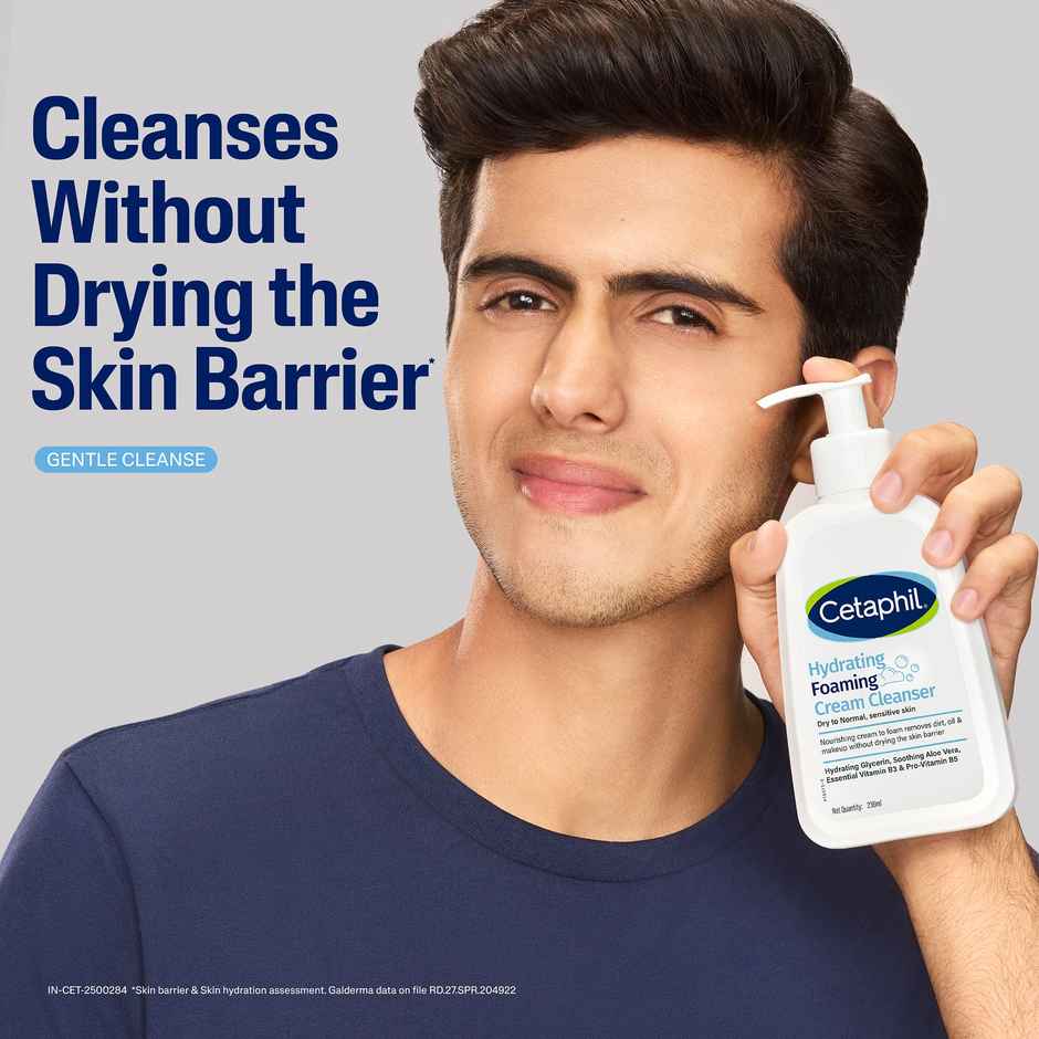 Cetaphil Hydrating Foaming Cream Cleanser