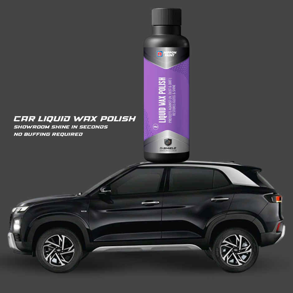 Nippon Paint n-Shield Liquid Wax Polish | Restores Car Paint Gloss, Protects from UV