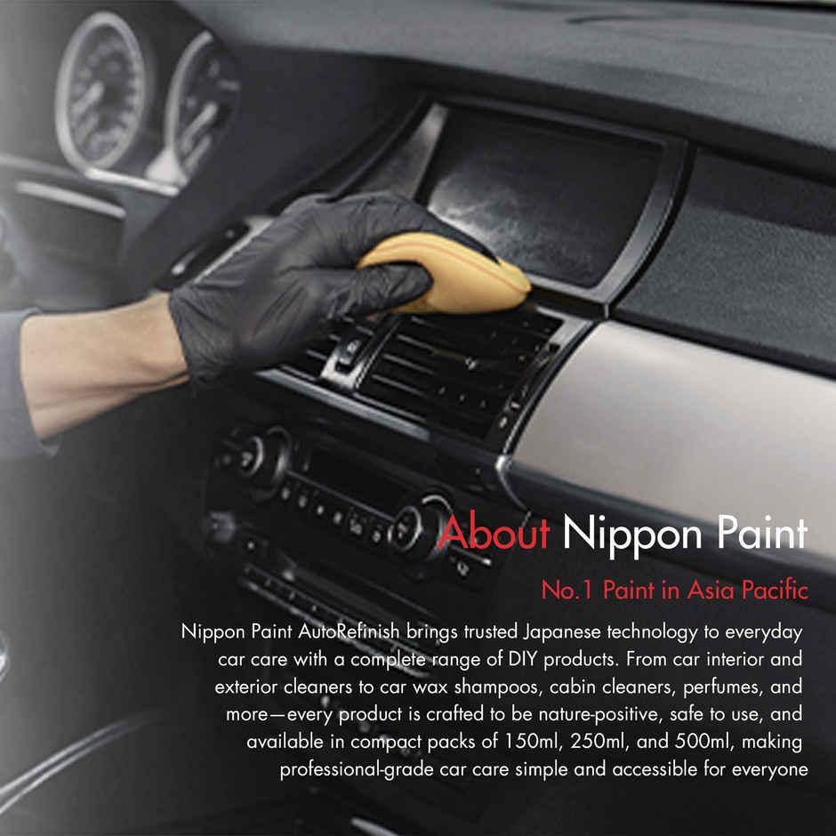Nippon Paint Car Interior & Dashboard Cleaner | Removes Tough Stains Restores Natural Shine