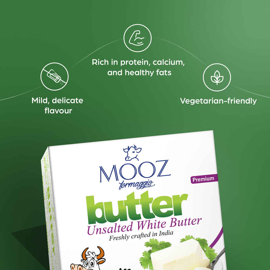 MOOZ Unsalted White Butter