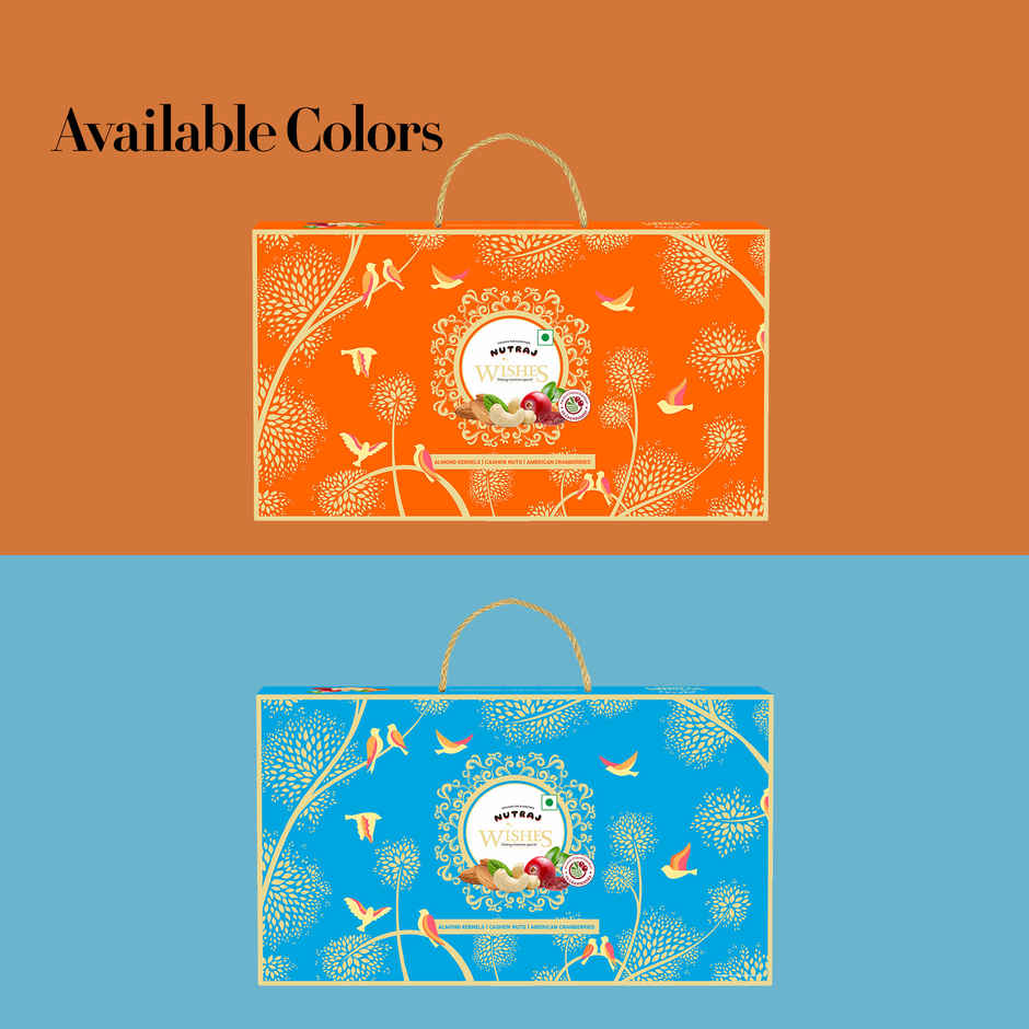 Nutraj Wishes Birds of bliss Gift Box | Almond, Cashew, Cranberry