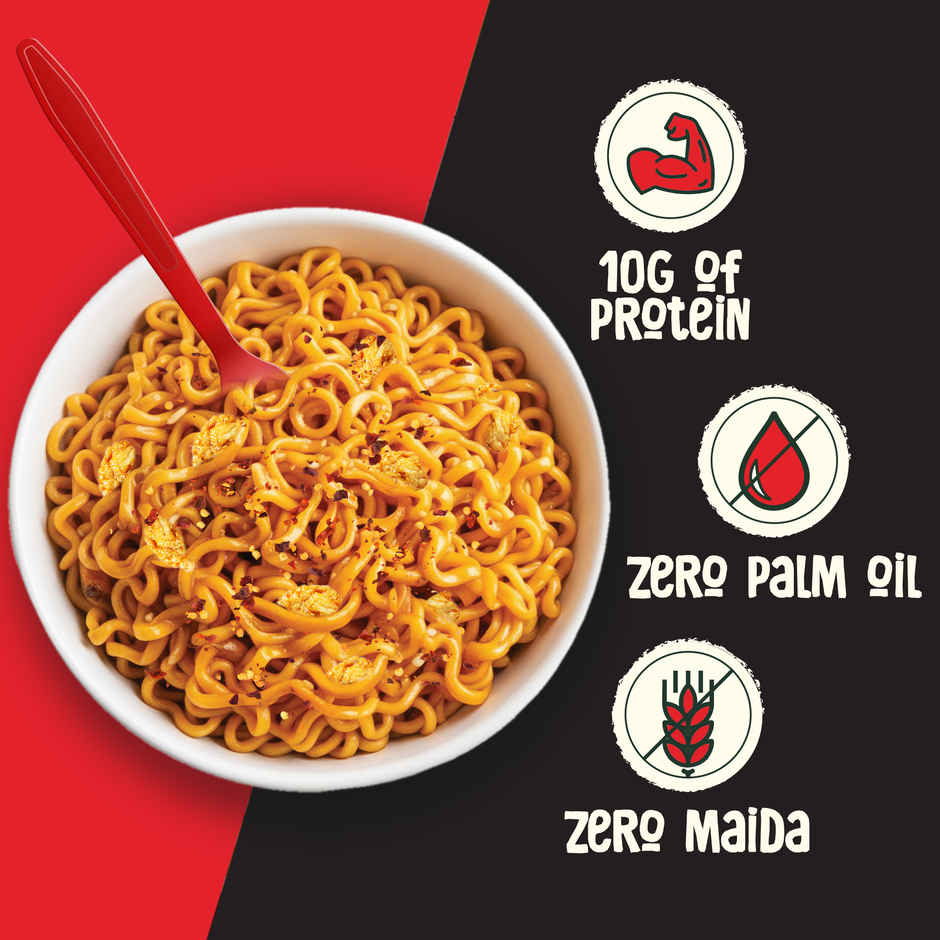 Wickedgud 3X Chilli Chicken Korean Instant Cup Noodles