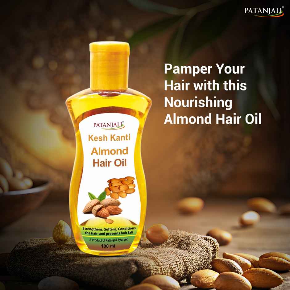 Patanjali Almond Hair Oil