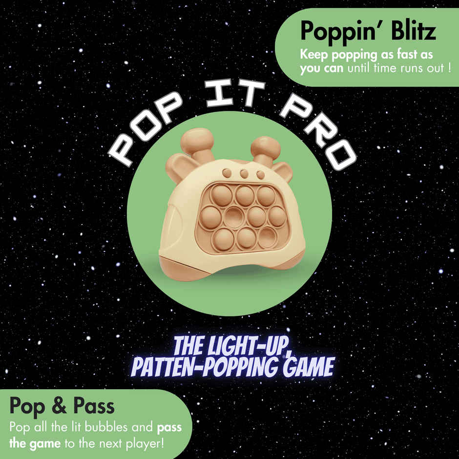 Toytales Pop It Pro | Quick Push Game |Toys For Kids | Puzzle Game | Gift For Kids