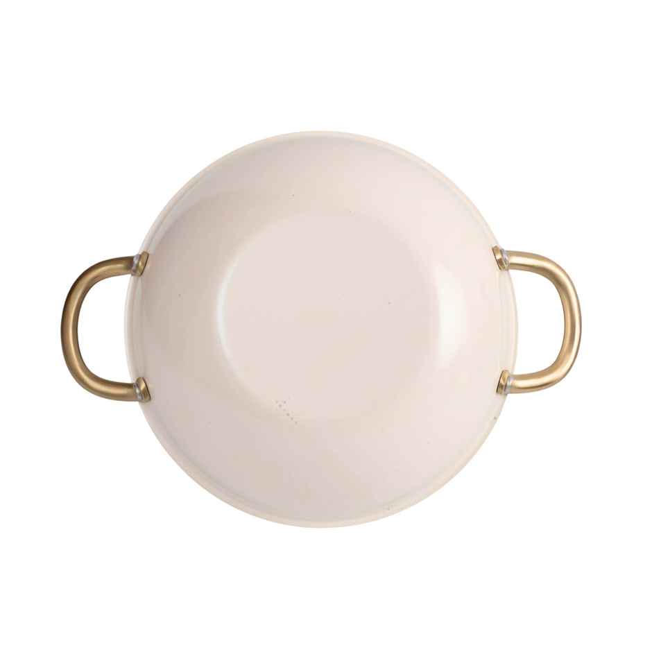 Carote Tripy Kadhai with Outer Ceramic | California Range | 24cm