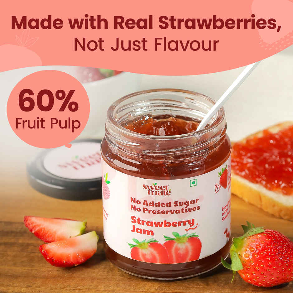 Sweetmate Sugar Free Strawberry Jam