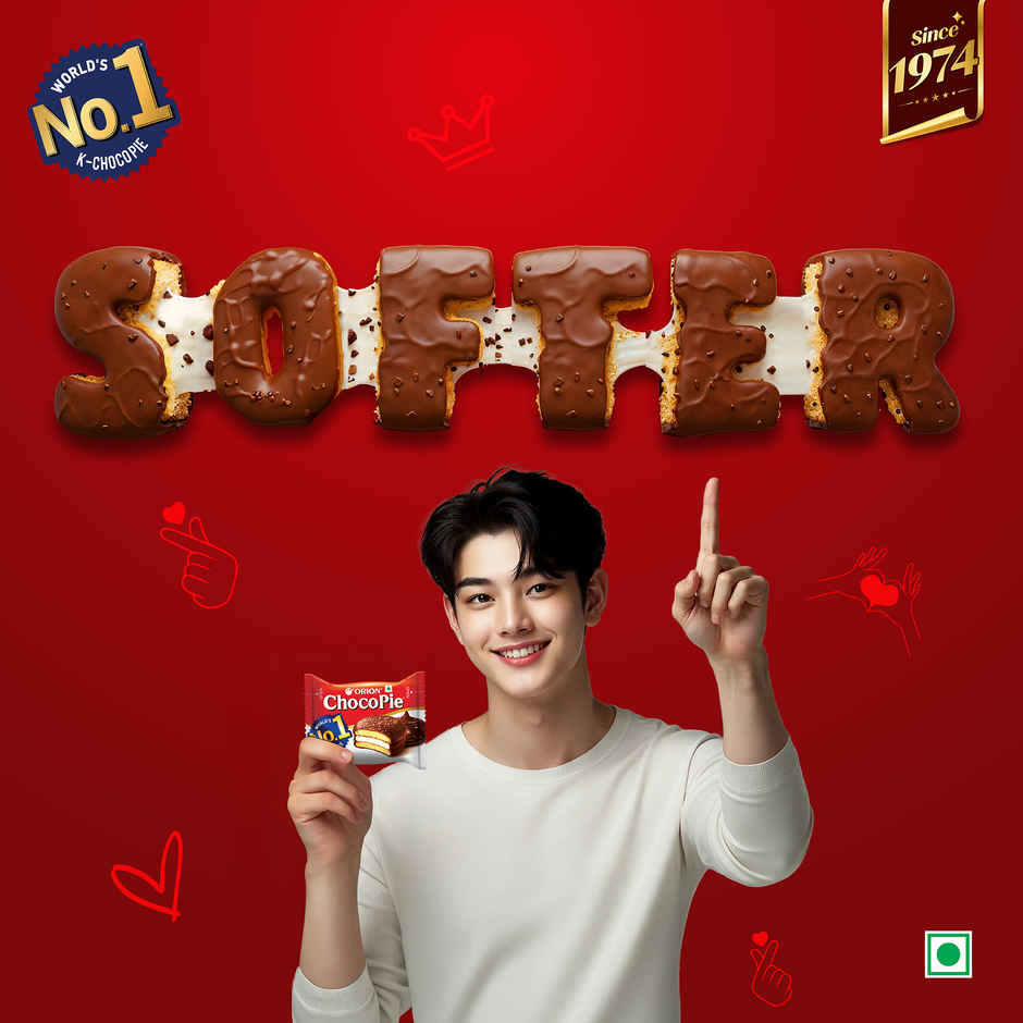 Orion Choco Pie | Chocolate Coated Soft Biscuit