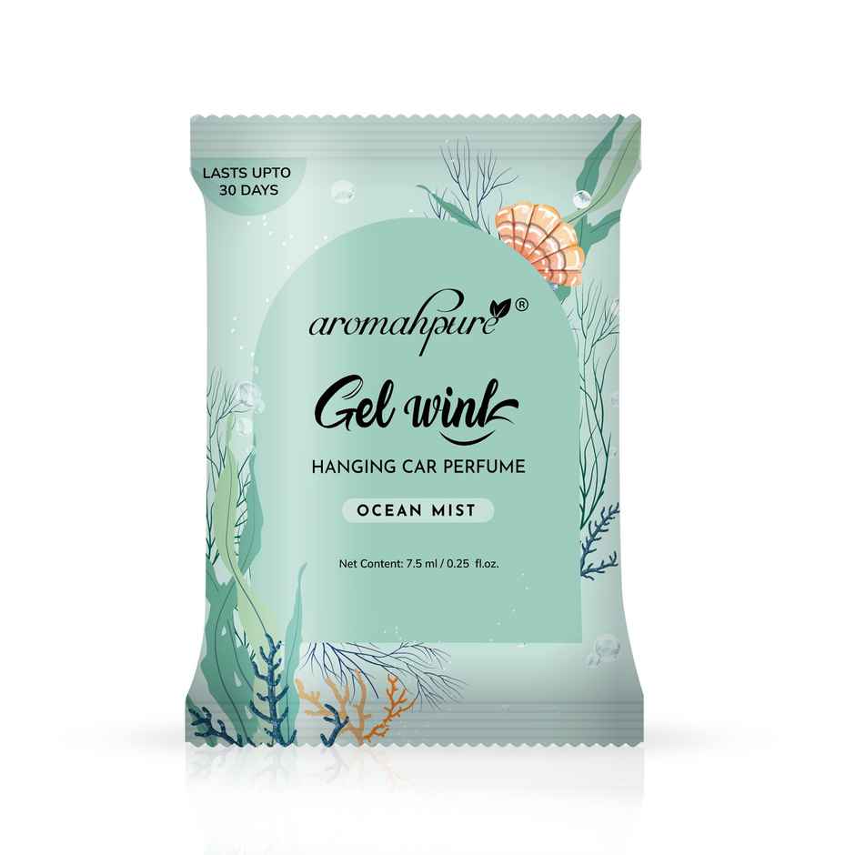 Aromahpure Gel Wink Car Perfume - Ocean Mist | Long-Lasting | 30 Days