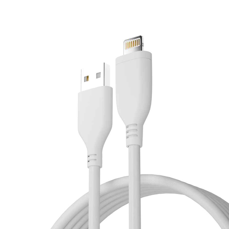 Ailkin USB to Lightning Cable 1M, iPhone Fast Charger Cable USB Power Delivery Charging Cord for iPhone 14/13/12/12 PRO Max/12 Mini/11/11PRO/XS/Max/XR/X/iPad - White