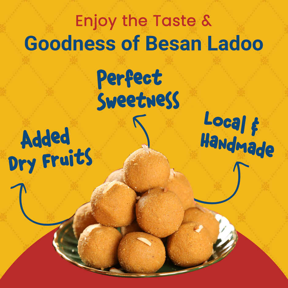 Chokhi Dhani Besan ladoo