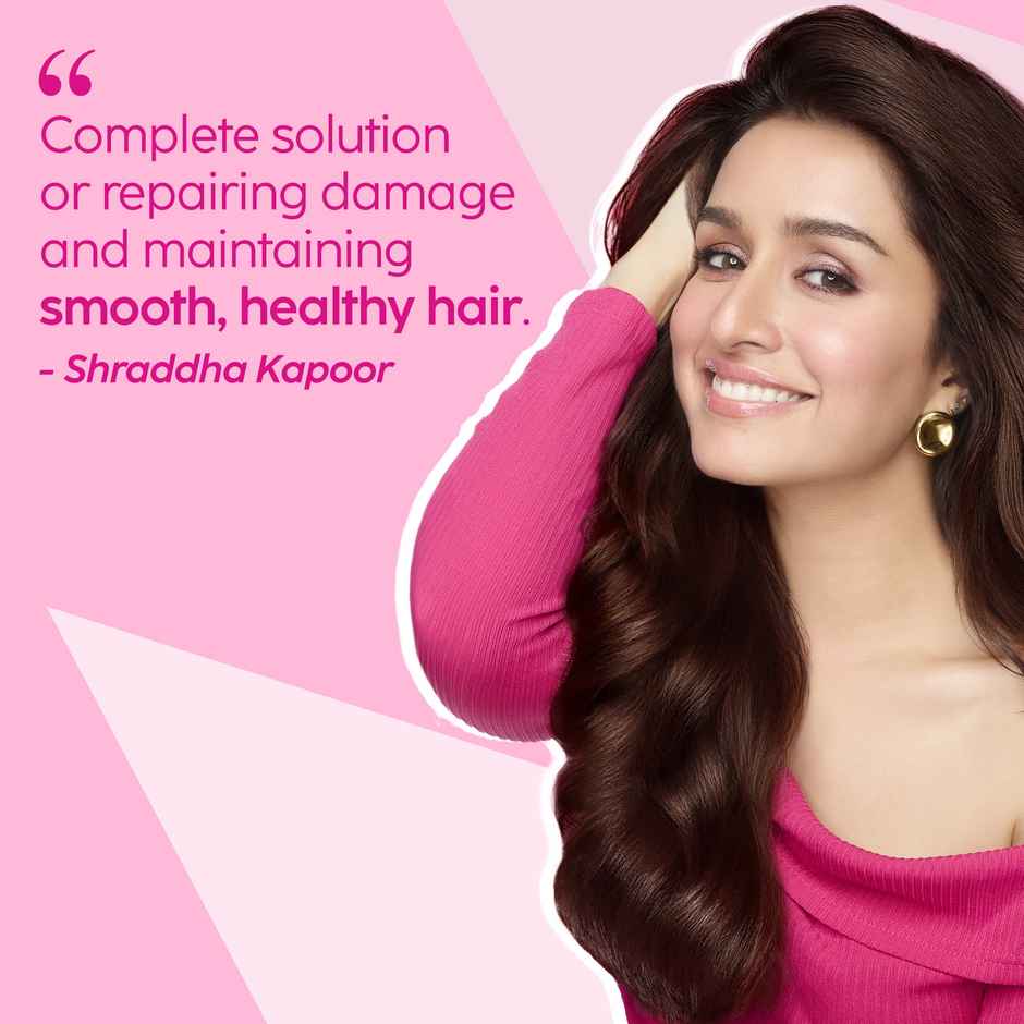 Plix The Plant Fix Hibiscus Bond Repair Advanced Shampoo For Damaged | Frizzy Hair