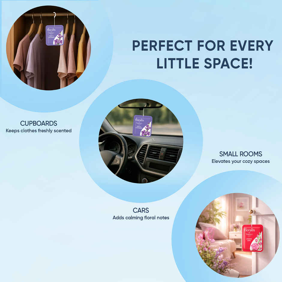  Floralis by Yardley Air Pocket Bathroom Freshener