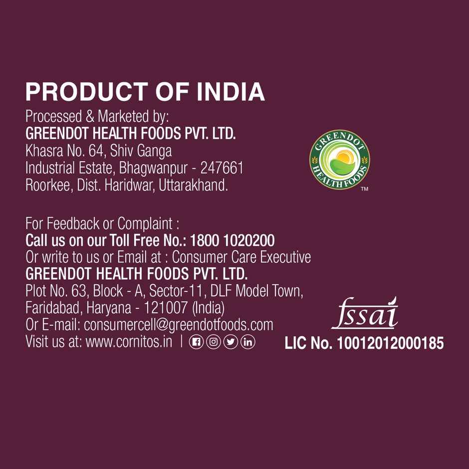 Cornitos Nacho Chips | Cheese And Herbs | Crunchy & Enjoyable