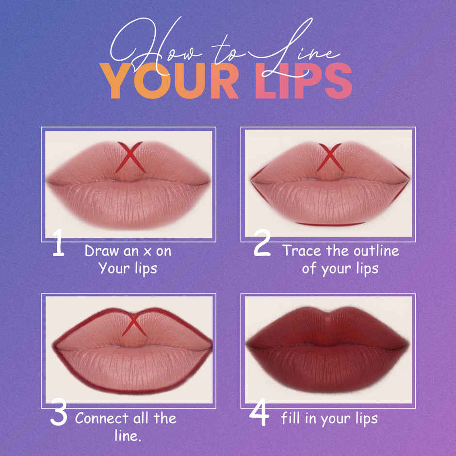 Shryoan Long Lasting Professional Lipliner/Eyeliner Pencil - Barn Maroon
