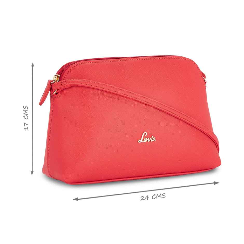 Lavie Women's Hand Bag | Medium | Coral