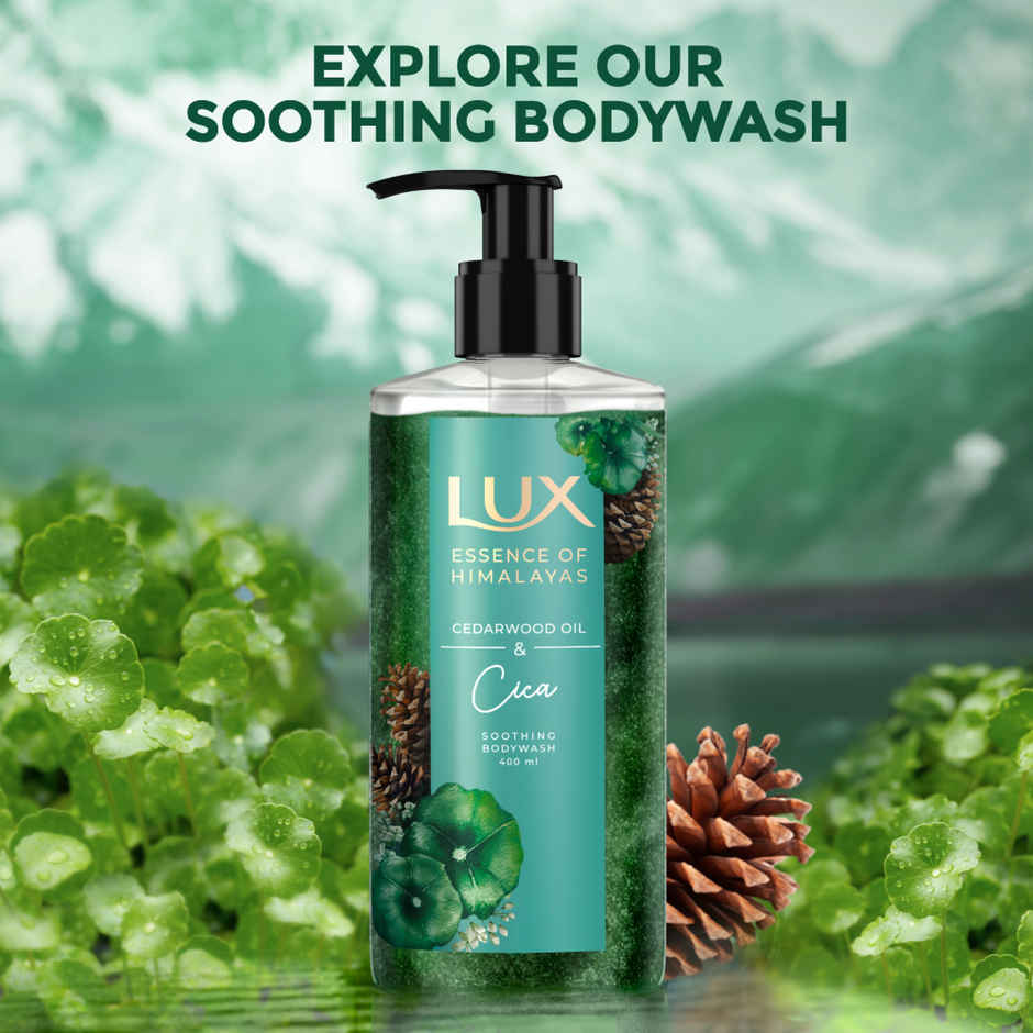 LUX Essence of Himalayas Cedarwood Oil & Cica Gel Body Scrub
