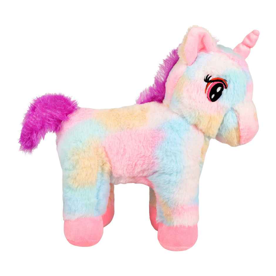 Dearjoy Rainbow Unicorn Soft Toy Pink 35 cm