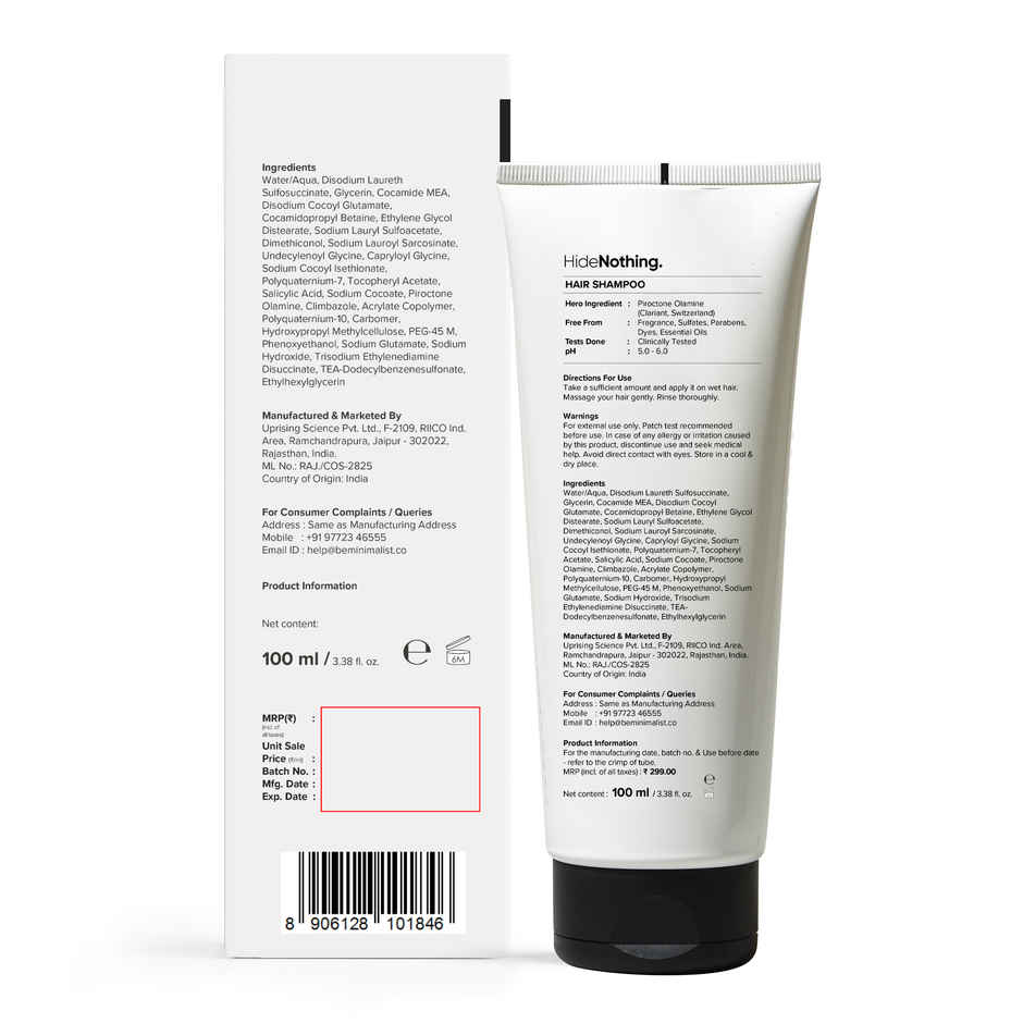 Minimalist Anti-Dandruff Shampoo