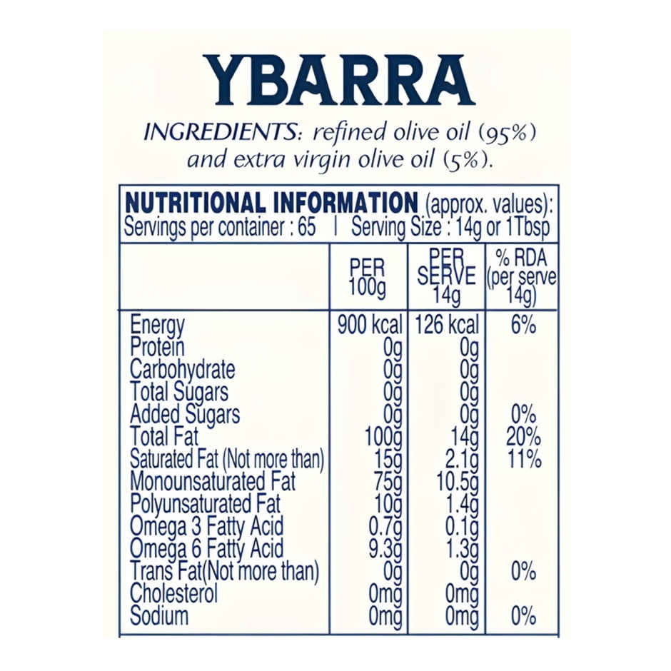 Ybarra Extra Light Olive Oil