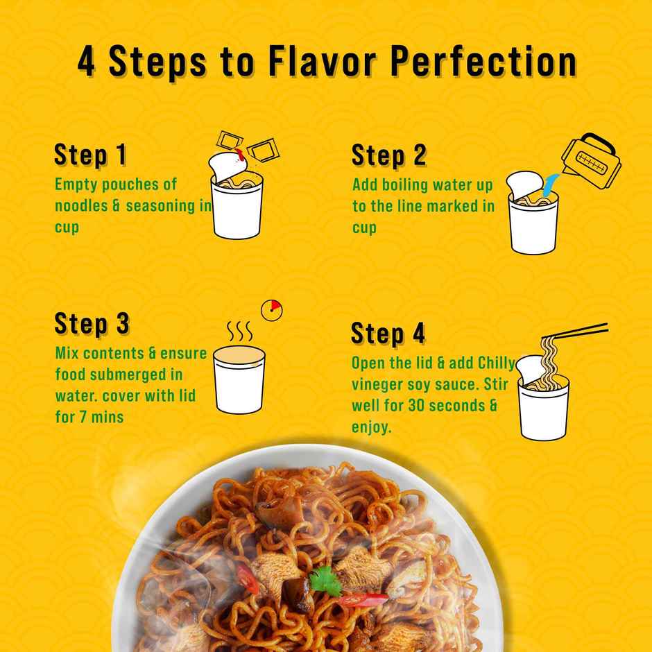 WOW! VEG Manchurian Noodles Combo 
