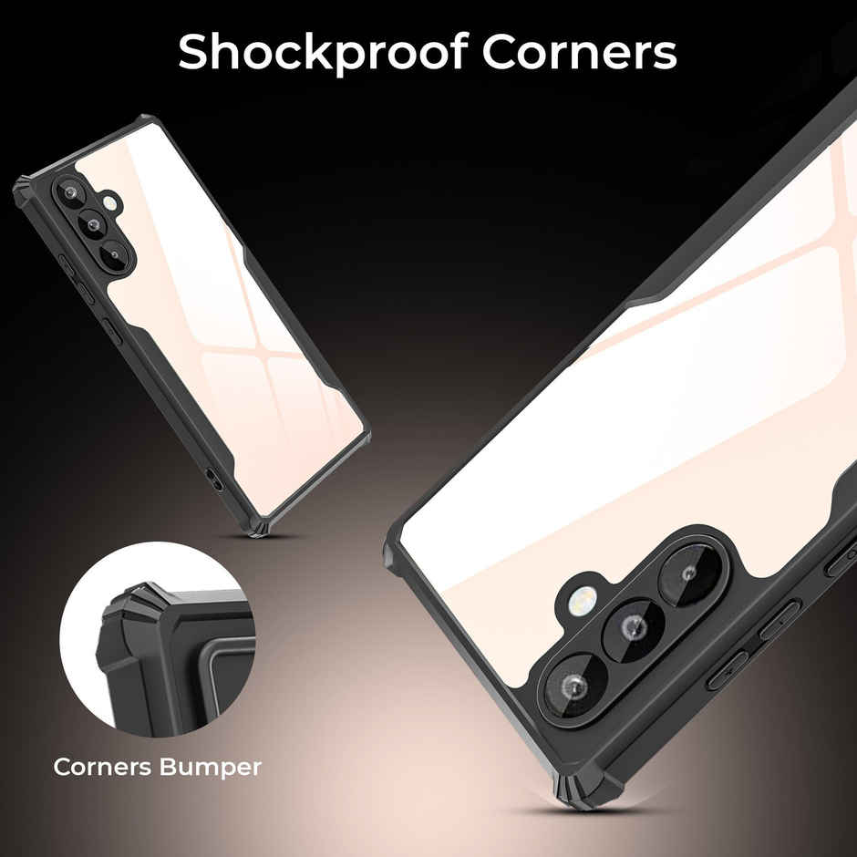 Artistque Case for Samsung Galaxy M16 | F16 5G Back Cover | Transparent Shockproof TPU Cover