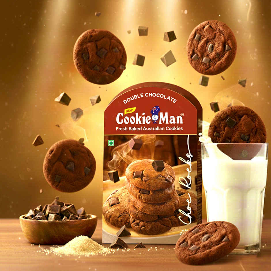 CookieMan Premium Double Chocolate Cookies Biscuits
