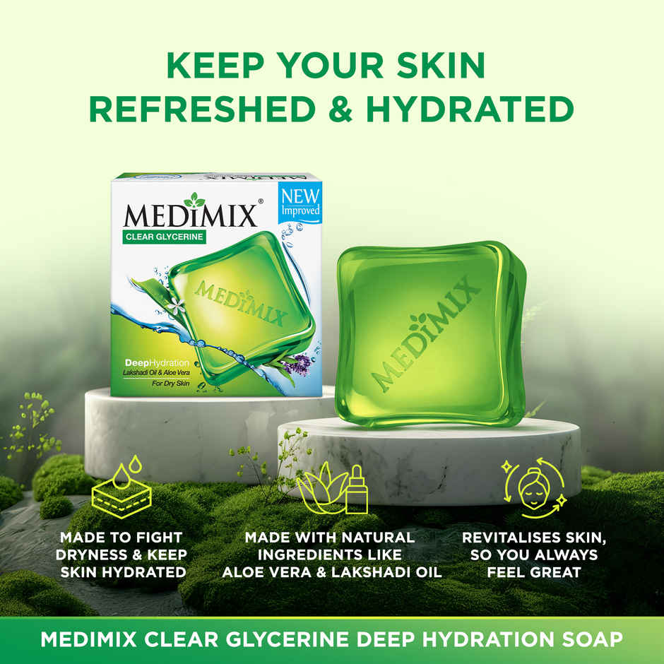 Medimix Clear Glycee Deep Hydration Soap