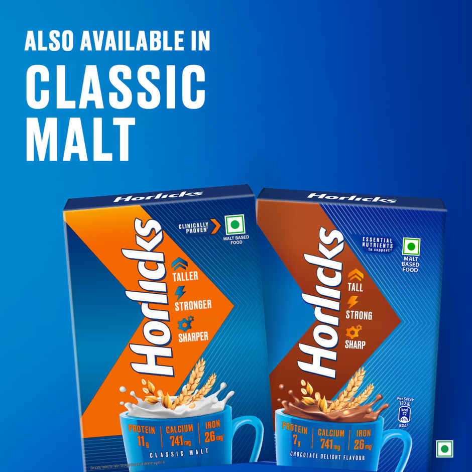 Horlicks Chocolate Nutrition Drink, Refill