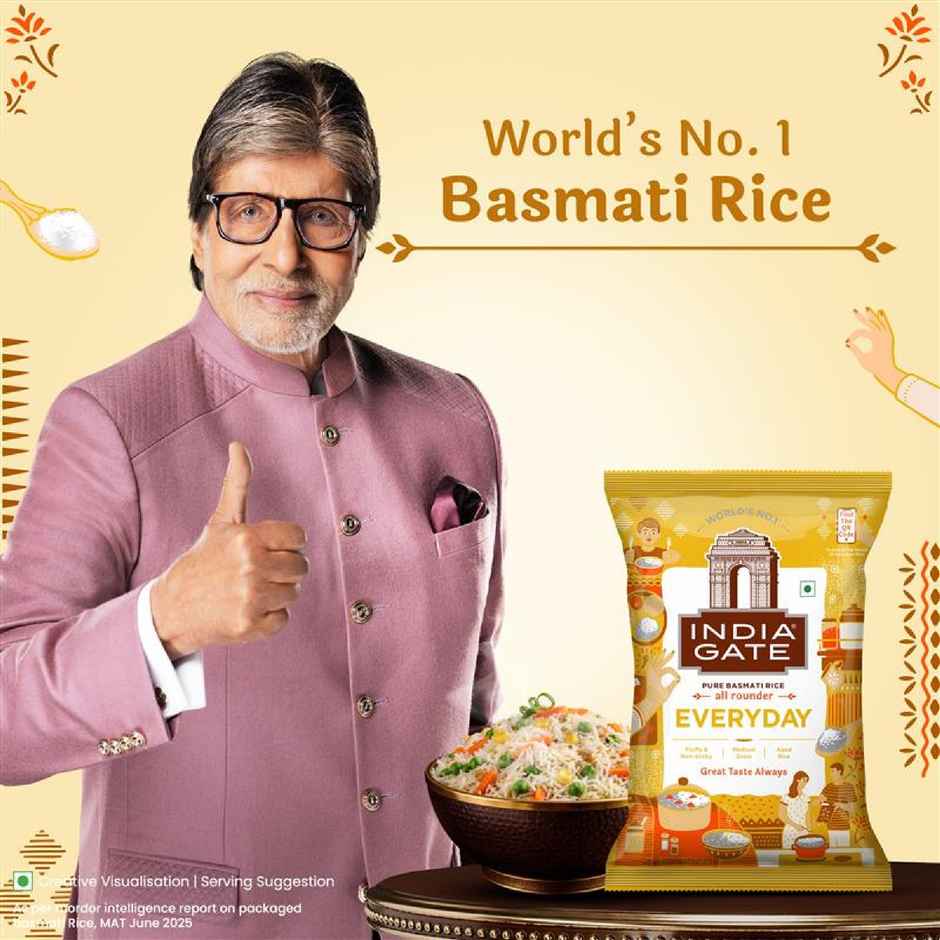 India Gate Everyday Basmati Rice | Fluffy Medium Grains