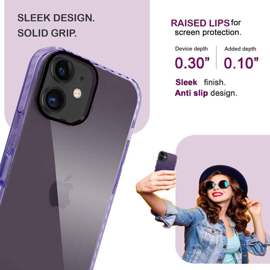 Artistque Case for Iphone 12/iphone 12 Pro Back Cover | ultra Stylish Transparent Tpu Cover