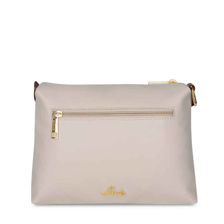 Lavie Women's Quilt Jill Top Zip Sling Bag | Off White