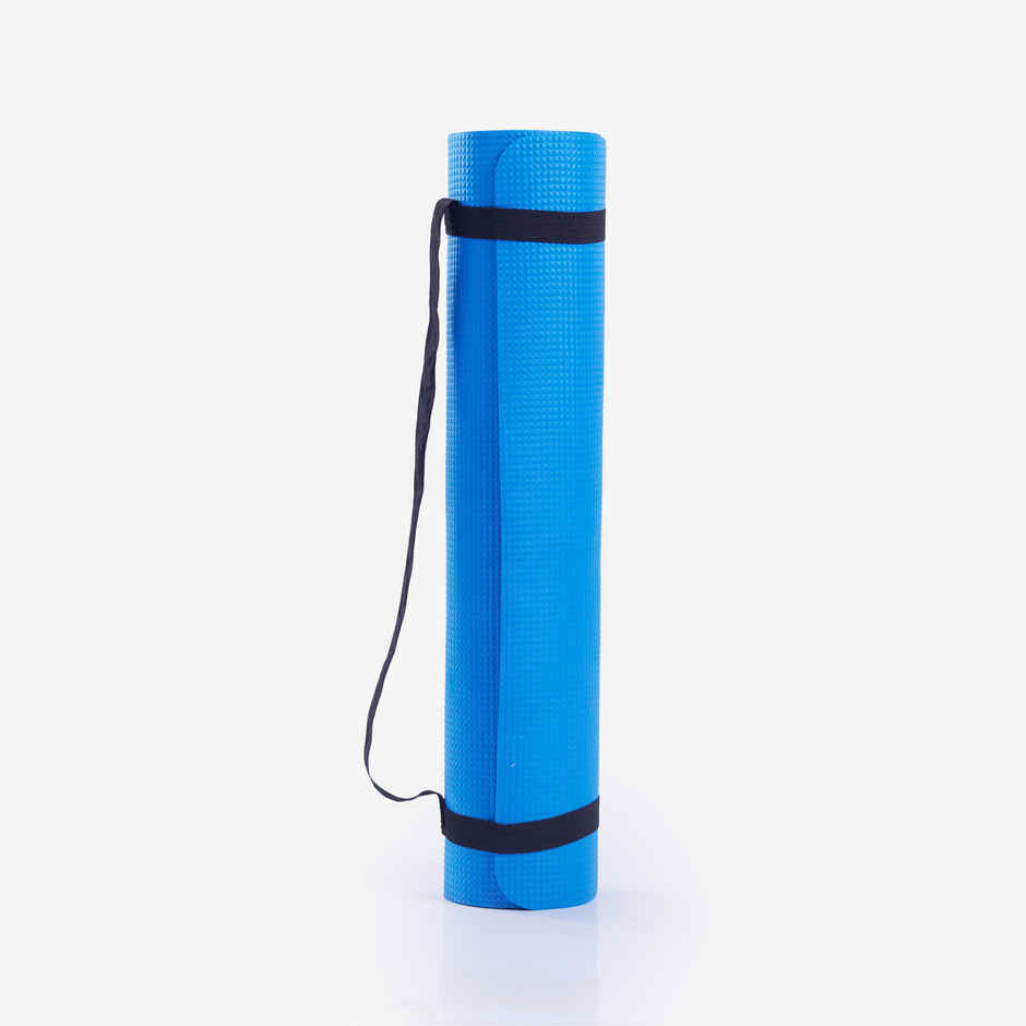 Decathlon Kimjaly Lightweight Yoga Mat | 4 mm | Blue
