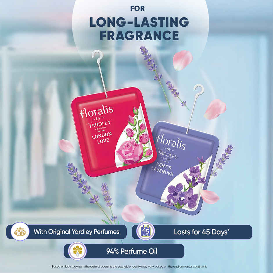  Floralis by Yardley Air Pocket Bathroom Freshener