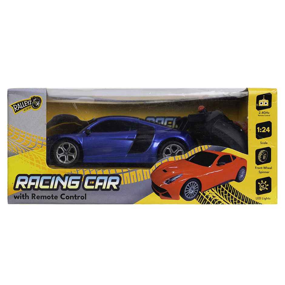 Hamleys Ralleyz Remote Controlled Racer Car in Assorted Colors for Kids of Age 4y+ | Multicolour