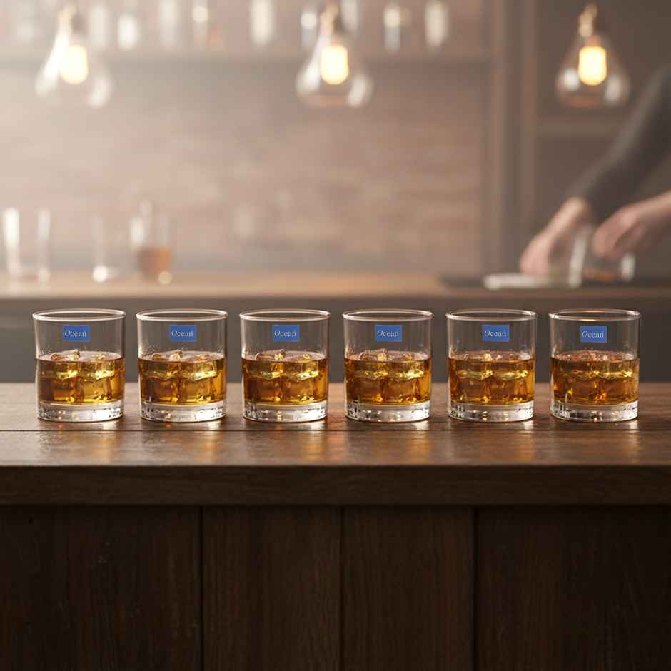 San Marino Whisky Glass Set | 300 ml | Premium & Durable | Ocean Glassware